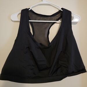 Black ASOS Curve Swim Bikini Top